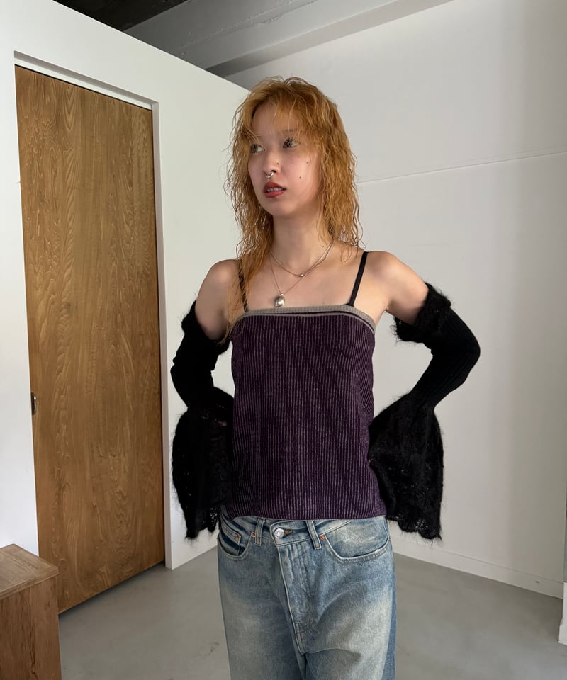 小物 FUMIE TANAKA 24aw / knit roop warmer FUMIE TANAKA 24aw / knit roop warmer