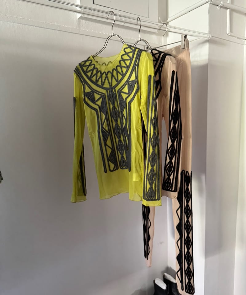 FUME=TANAKA / mesh giza long t | JURK FUME=TANAKA / mesh giza long t | JURK