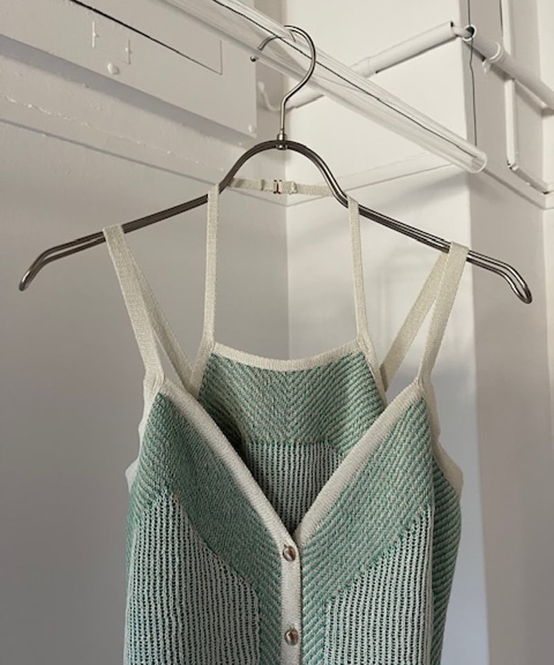 MURRAL / Pigment knit camisole top | JURK MURRAL / Pigment knit camisole top | JURK