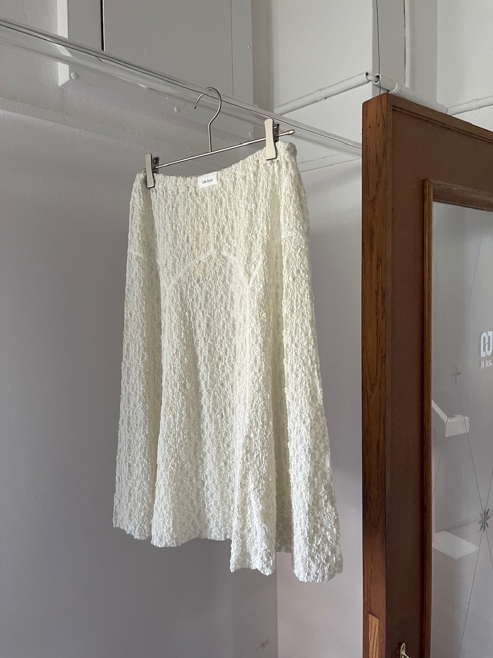 Little$uzie / Organic Shrink Lacee Panel Skir |