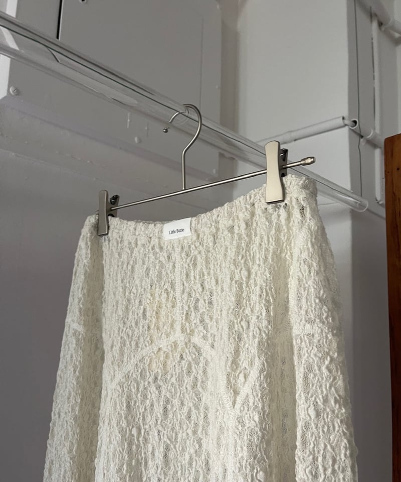 Little$uzie / Organic Shrink Lacee Panel Skir |