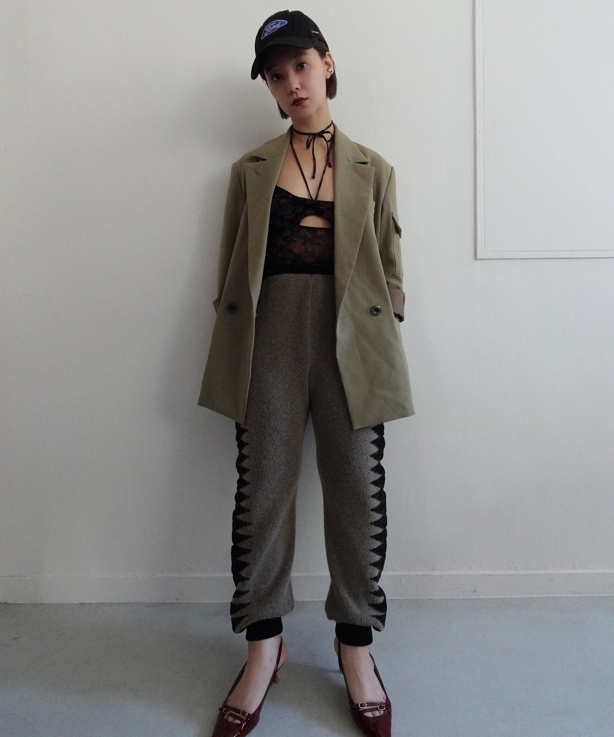FUMIE=TANAKA / Giza knit pants | JURK FUMIE=TANAKA / Giza knit pants | JURK