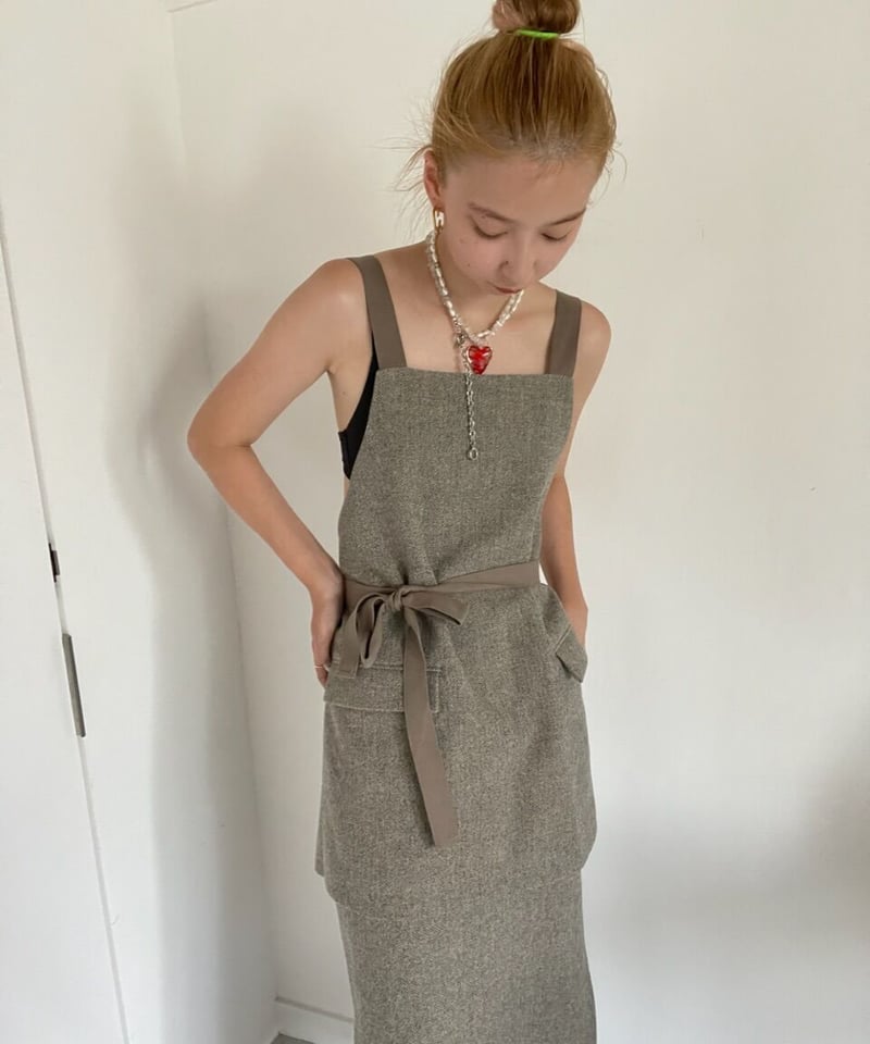 FUMIETANAKA フミエタナカ　tulle roll apron tulle roll apron | FUMIE=TANAKA/フミエタナカ