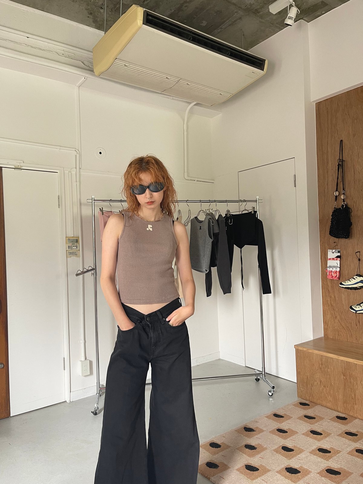 Tシャツ・カットソー Rest & Recreation HAIRY KNIT TANK TOP 4BFK998 fit=scale-down,w=1200
