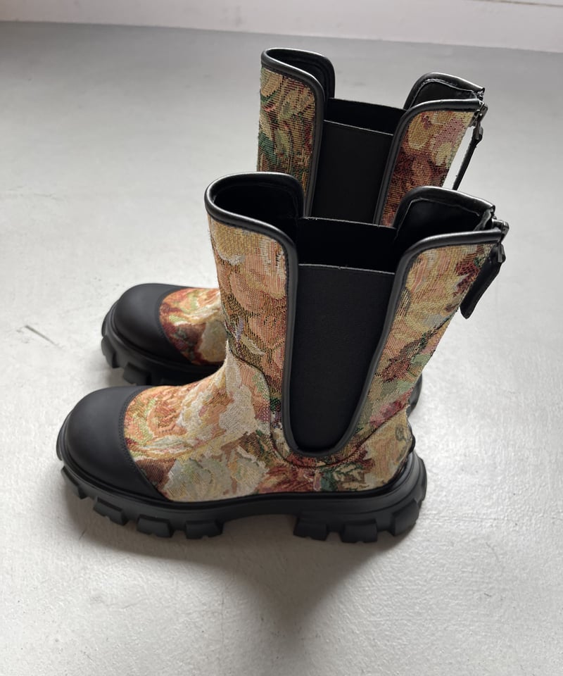 VIVIANO×lost in echo / side gore boots | JURK