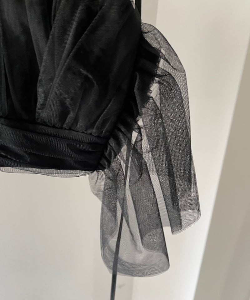 MURRAL / Flutter tulle bustier | JURK