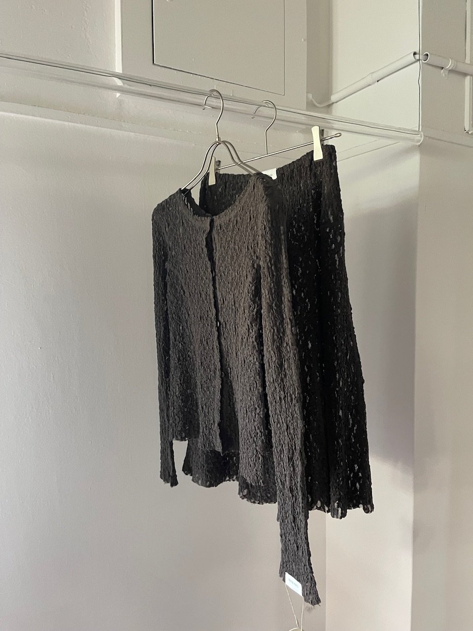 Little$uzie / Organic Shrink Lacee Panel Skir |