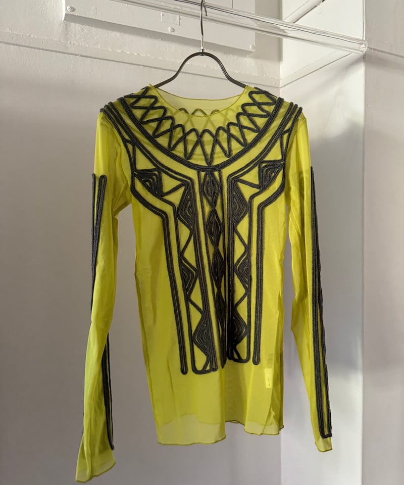 FUME=TANAKA / mesh giza long t | JURK FUME=TANAKA / mesh giza long t | JURK
