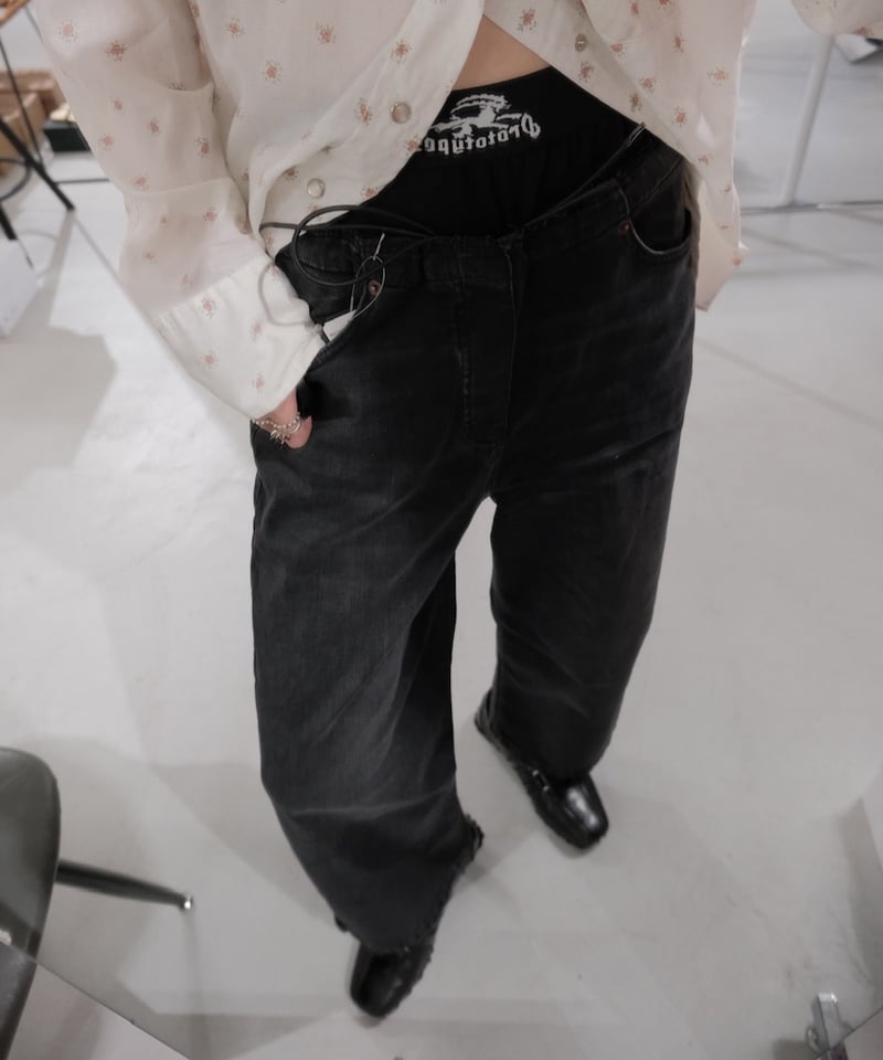 【値下可】PROTOTYPES WAISTBAND DENIMREGULAR prototypes / waistband denim regular | JURK sho
