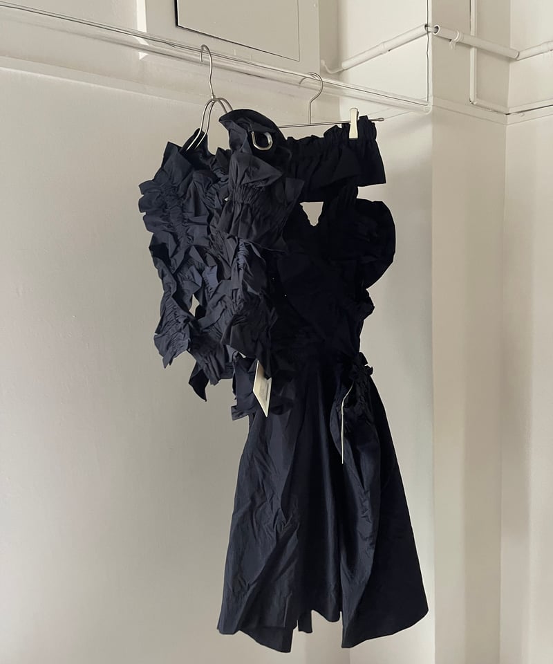 HOUGA / kiki frill dress | JURK 