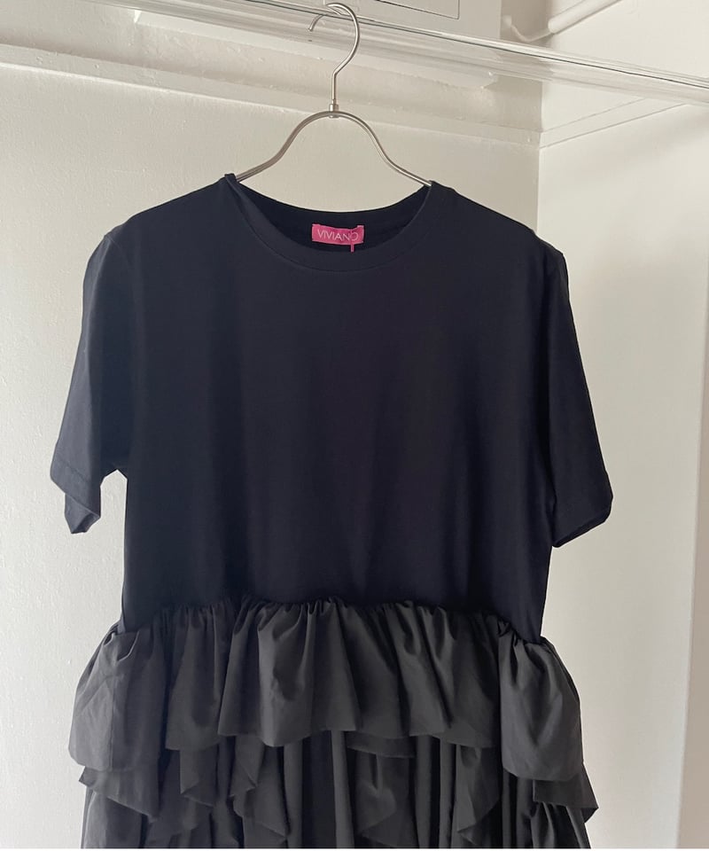 VIVIANO / Ruffle T-shirt | JURK VIVIANO / Ruffle T-shirt | JURK