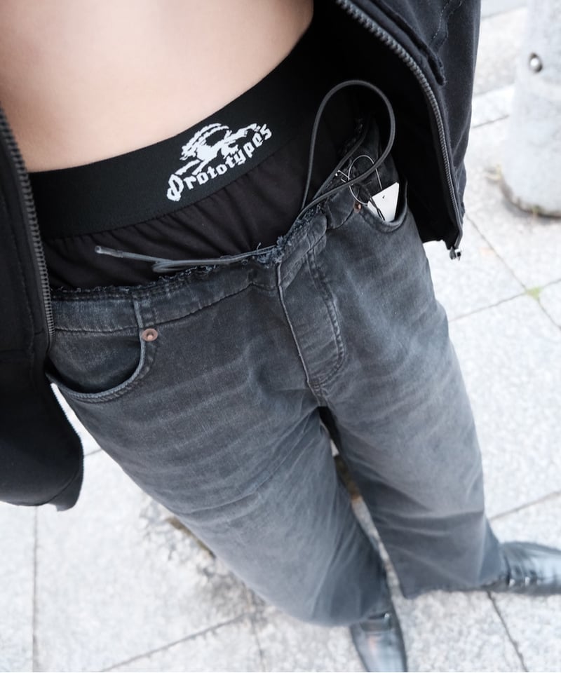 【値下可】PROTOTYPES WAISTBAND DENIMREGULAR prototypes / waistband denim regular | JURK sho