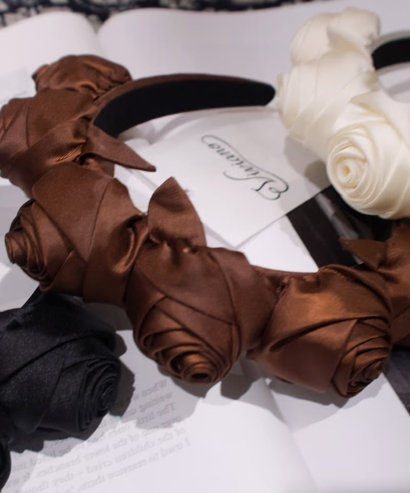 viviano Rose Head Band 25AW カチューシャ Rose Head Band – VIVIANO