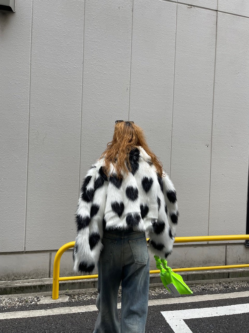 帽子 VIVIANO / H05 Heart Pattern Fur Aviator 帽子 VIVIANO / H05 Heart Pattern Fur Aviator 帽子 VIVIANO / H05