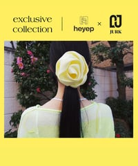 受注生産】Satoko Oishi / strap (clear black) | JURK