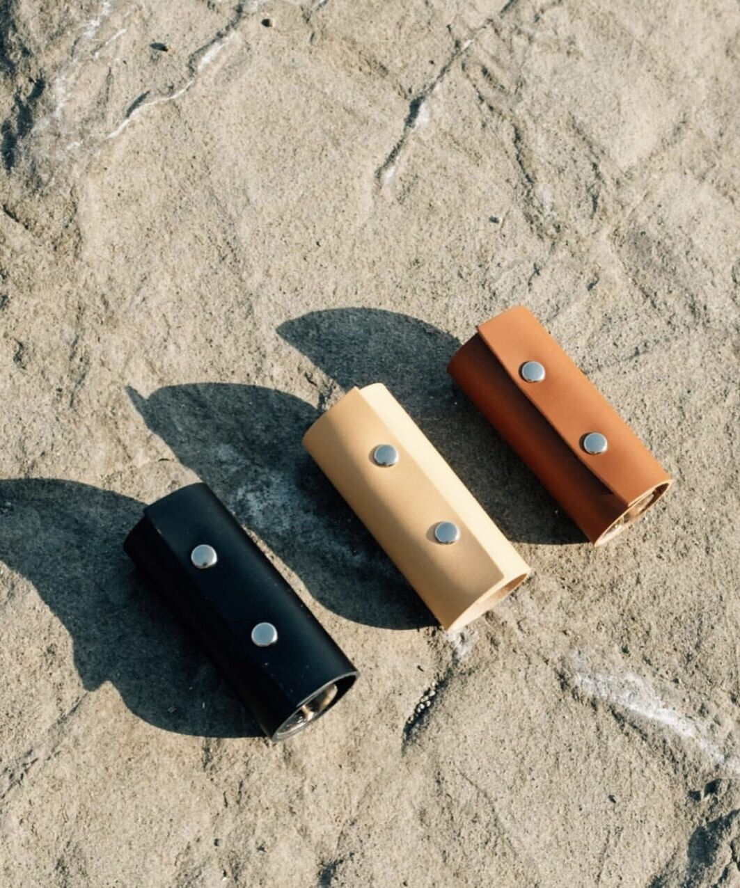 SYKIA / leather hair pierce (L) | JURK