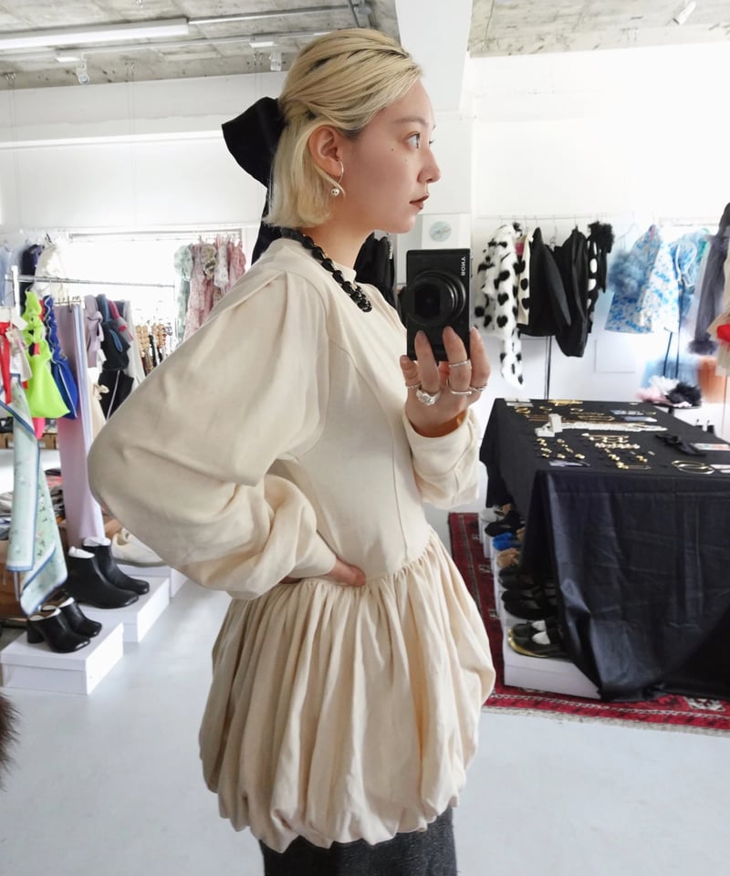 Little $uzie / Ballon Hem Swiching Tops | JURK