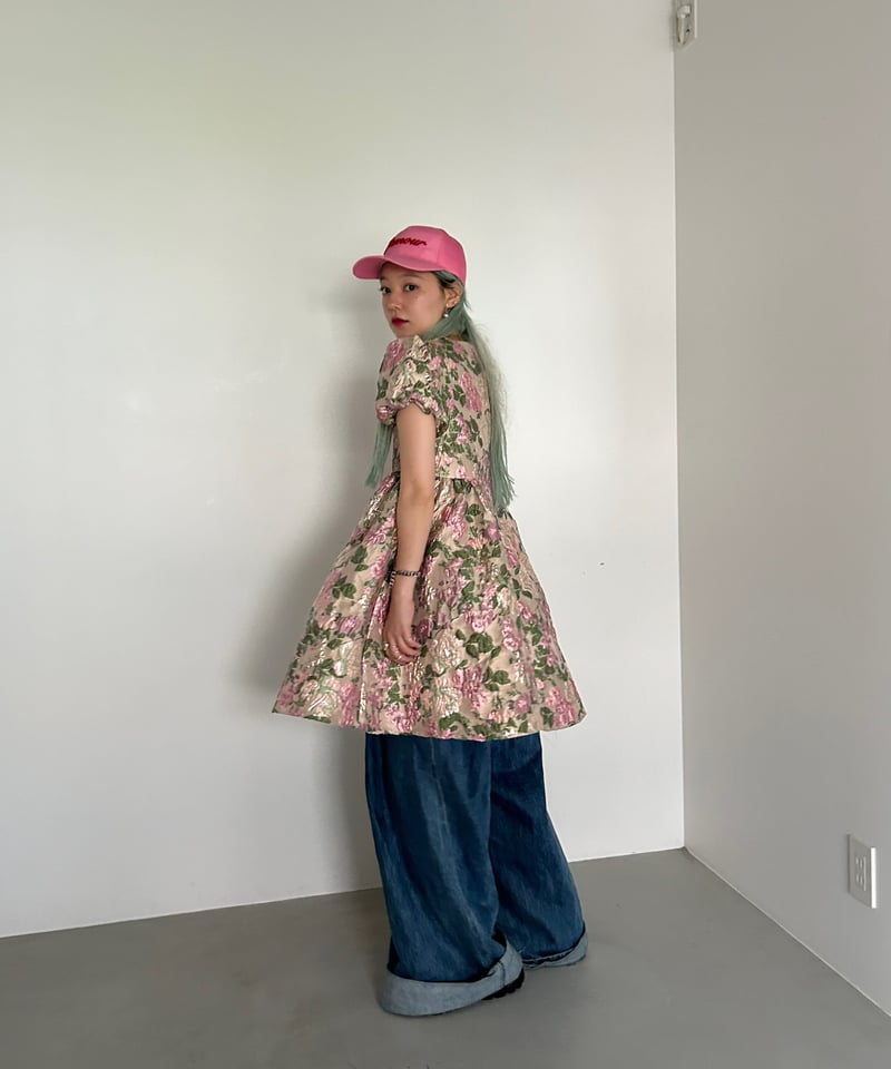 Acka. ジャカードミニドレス アイボリー jacquard mini dress – Acka online store