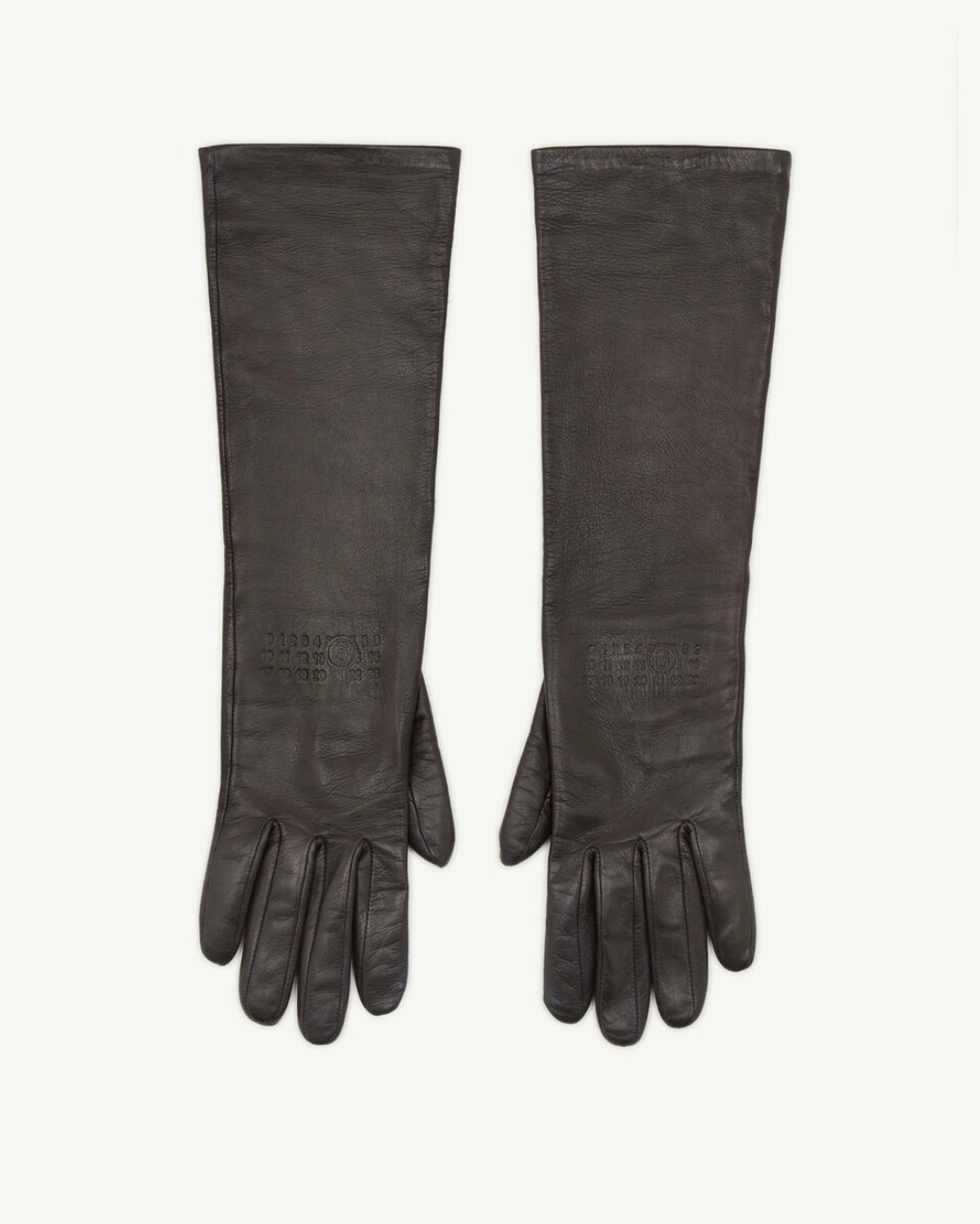 MM6 Maison Margiela / medium leather gloves | JURK