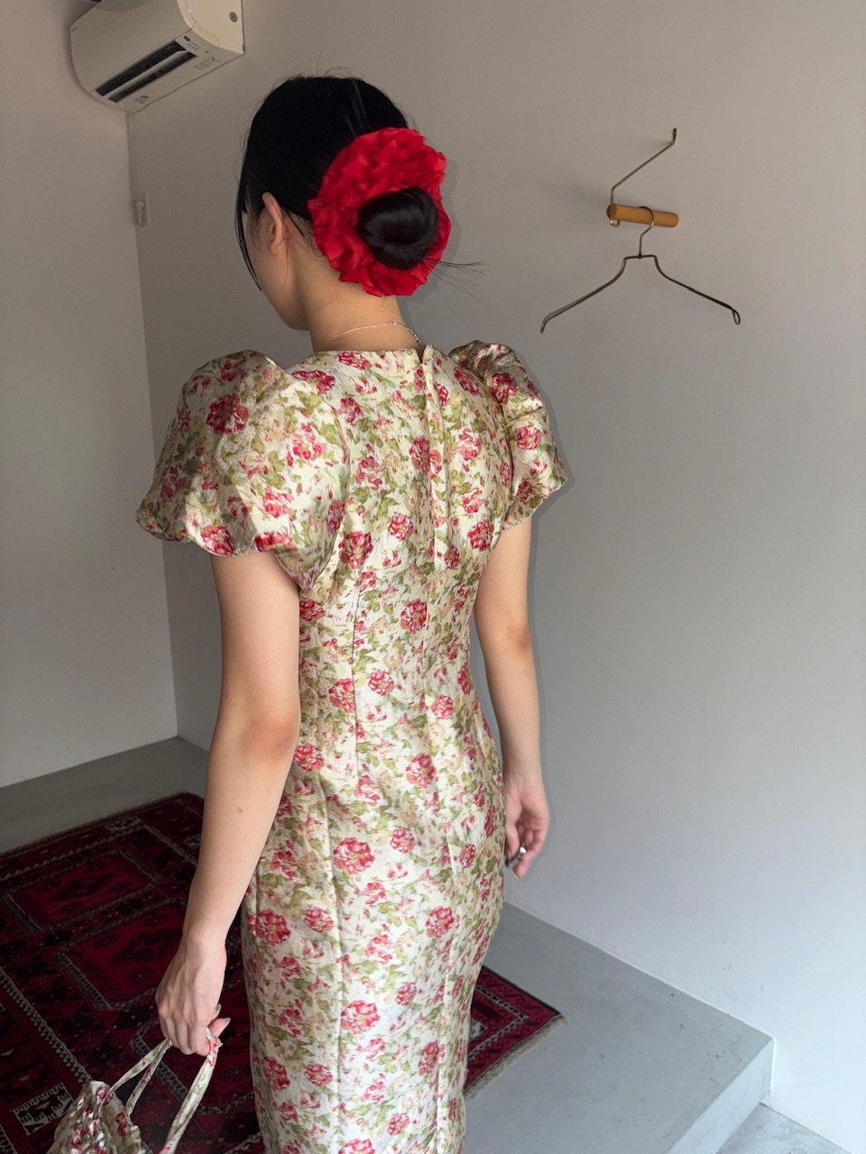 ワンピース DREAMsisterJane BonnieJacquardMidi Dress DREAM sister jane / Forest Echo Jacqard Midi Dr