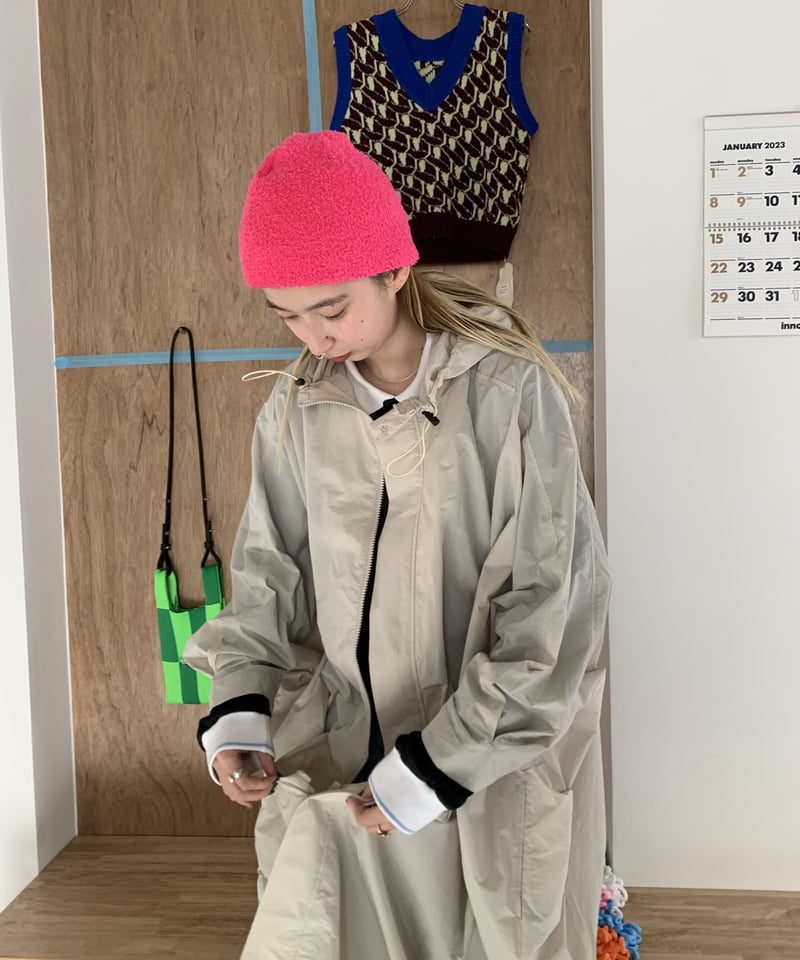 littlesuzie リトルスージー Poncho Down Coat