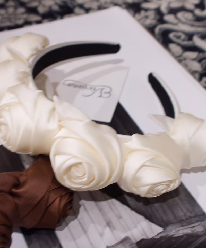 viviano Rose Head Band 25AW カチューシャ Rose Head Band – VIVIANO
