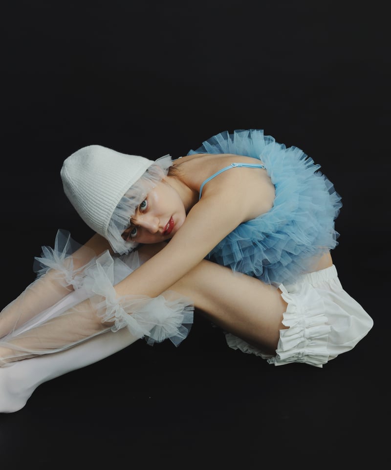 VIVIANO × JURK / Tulle Beanie