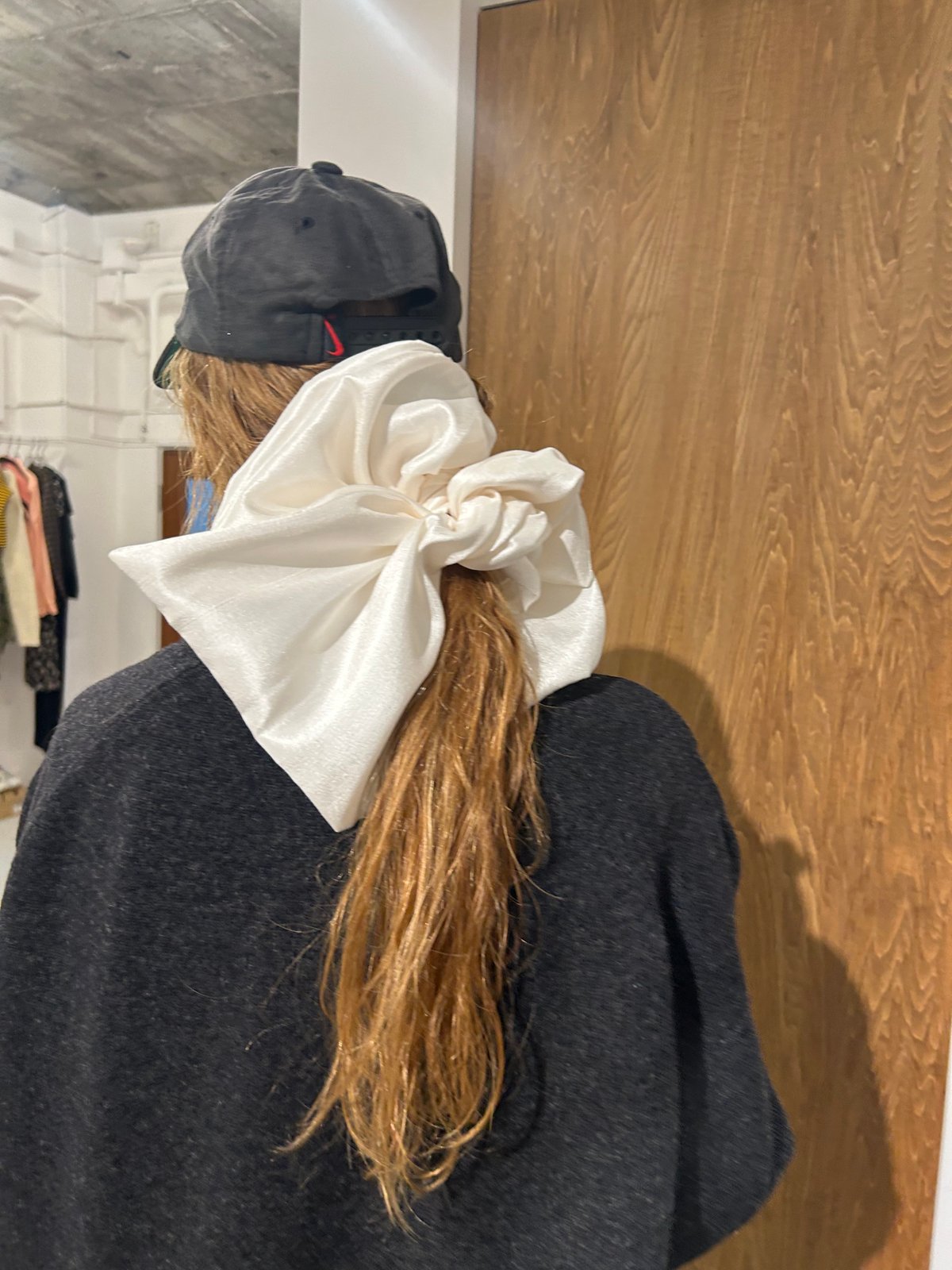 ヘアアクセサリー heyep / Velor Square Large Scrunchie heyep / Square Large Scrunchie | JURK