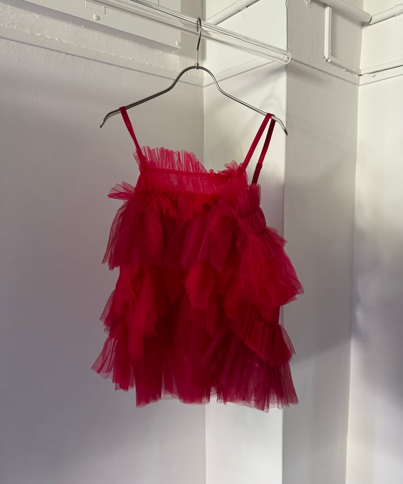 viviano Tulle Cami Top