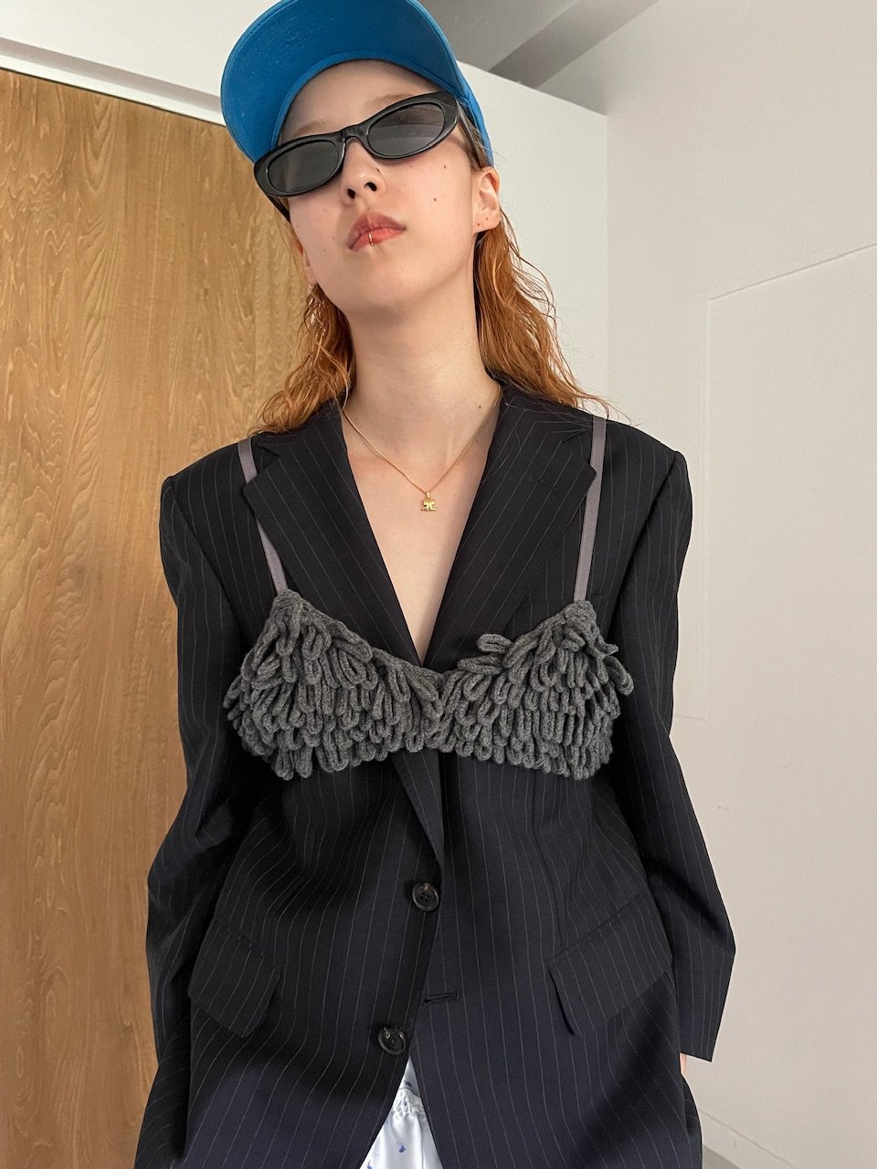 FUMIE=TANAKA / knit loop bra | JURK FUMIE=TANAKA / knit loop bra | JURK