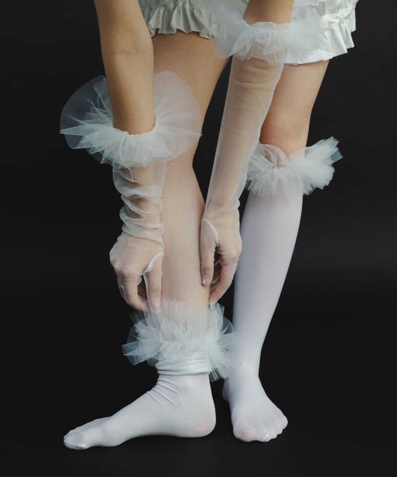 VIVIANO × JURK / Tulle Socks | JURK
