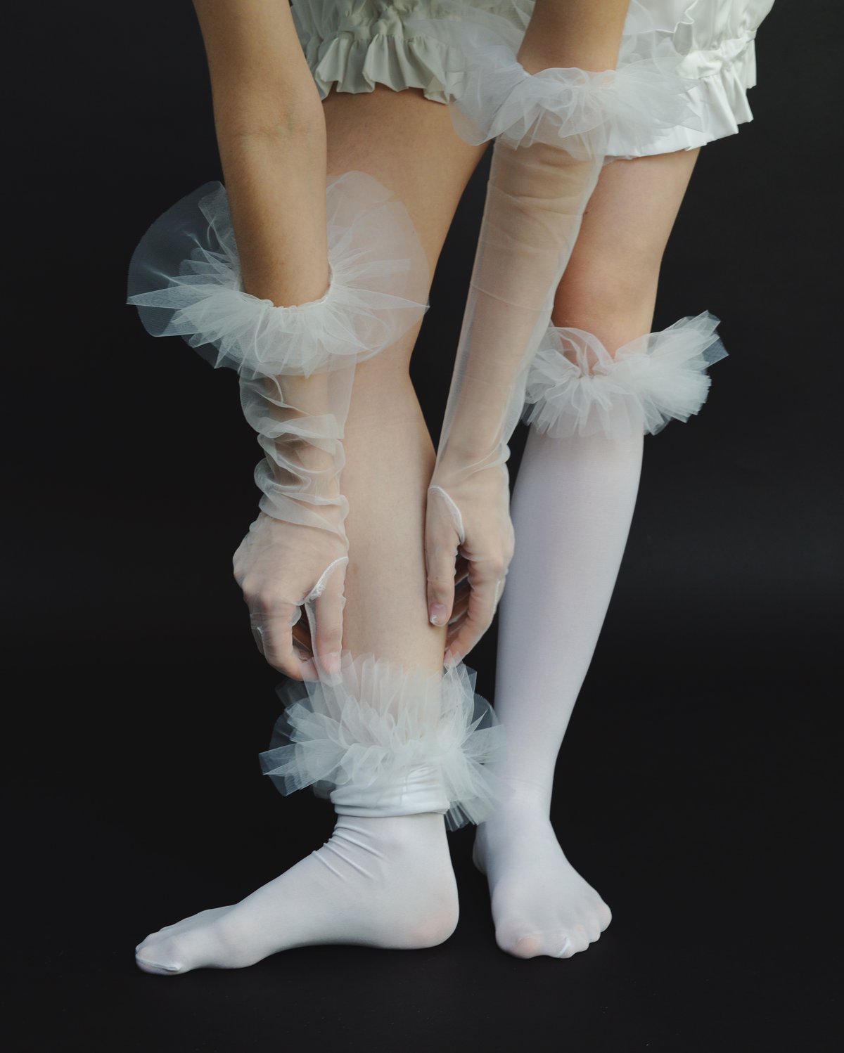 VIVIANO × JURK / Tulle Socks | JURK