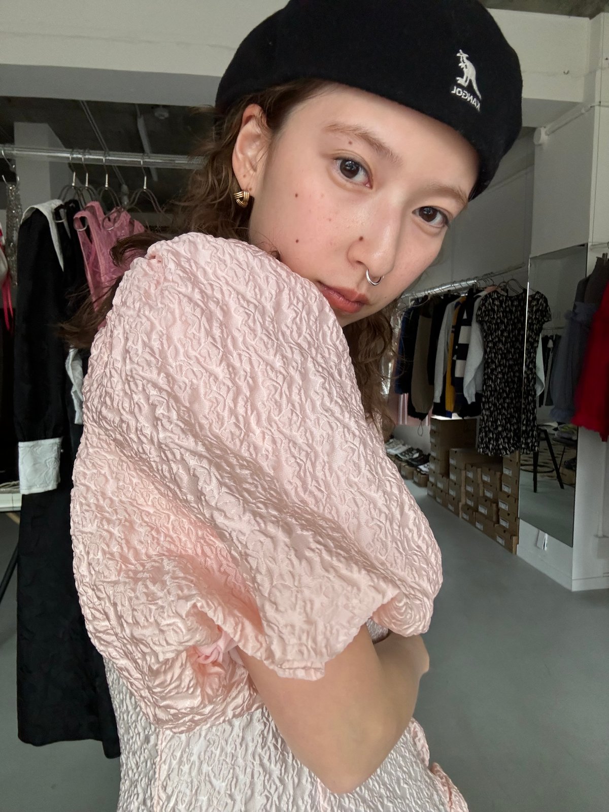 DREAM sister jane / Swift Jacquard Midi Dress |