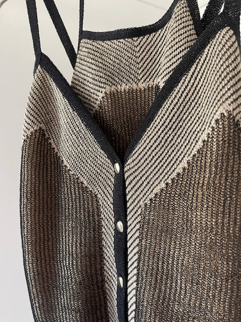 MURRAL / Pigment knit camisole top | JURK 