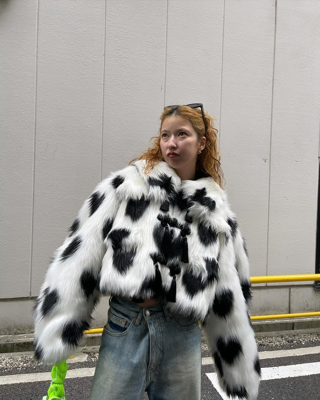 帽子 VIVIANO / H05 Heart Pattern Fur Aviator 帽子 VIVIANO / H05 Heart Pattern Fur Aviator VIVIANO / H05 Heart