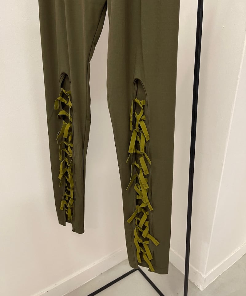 FUMIE=TANAKA / ribbon up leggings | JURK FUMIE=TANAKA / ribbon up leggings | JURK