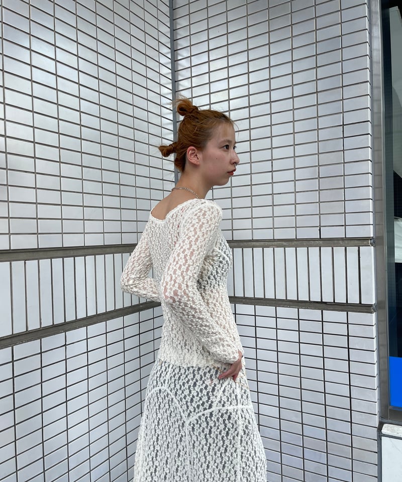 Littlesuzie Organdy 2way Lace Tops