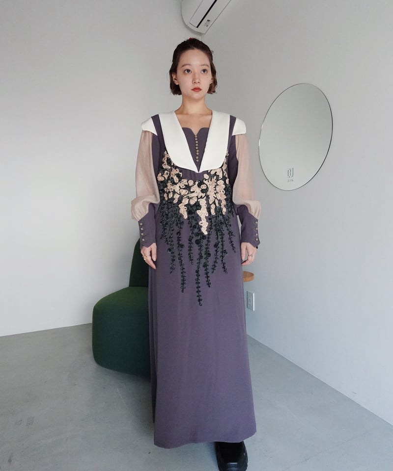 FUMIE=TANAKA / embroidery op | JURK FUMIE=TANAKA / embroidery op | JURK