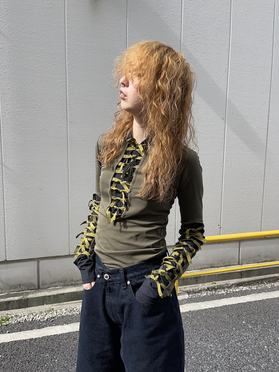 〖FUMIE TANAKA〗　long ribbon hook FUMIE TANAKA/フミエタナカ】long ribbon hook