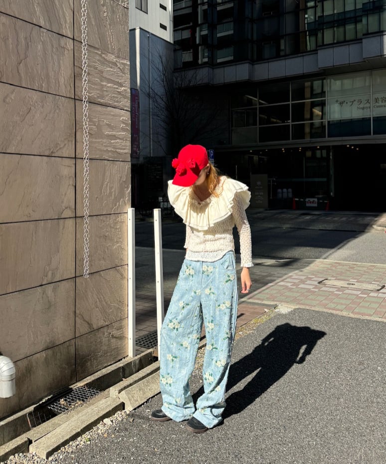 差がつく服【Sister Jane】DREAM コーンフラワー装飾パンツ fit=scale-down,w=1200