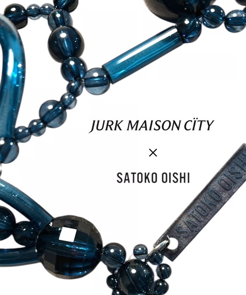 Satoko Oishi / short strap (navy) ※JURK Satoko Oishi / strap (navy) ※JURK MAISON CÏTY 限