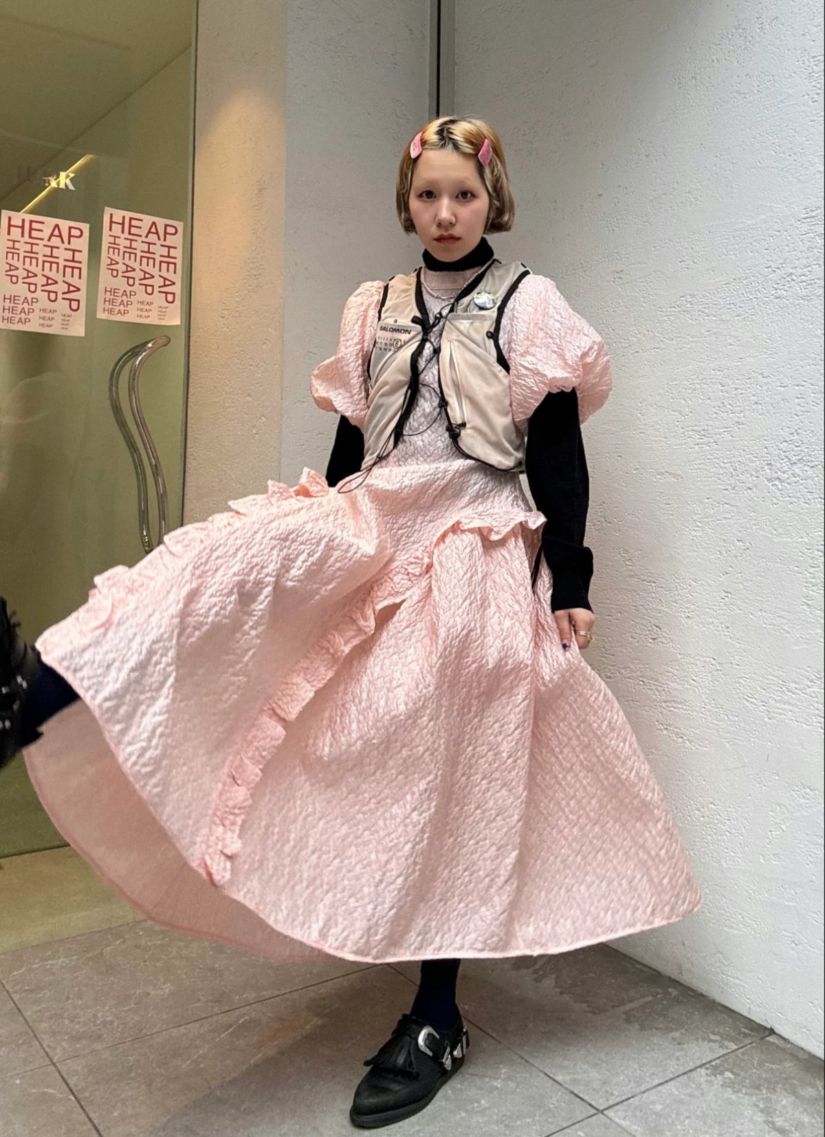 DREAM sister jane / Swift Jacquard Midi Dress |