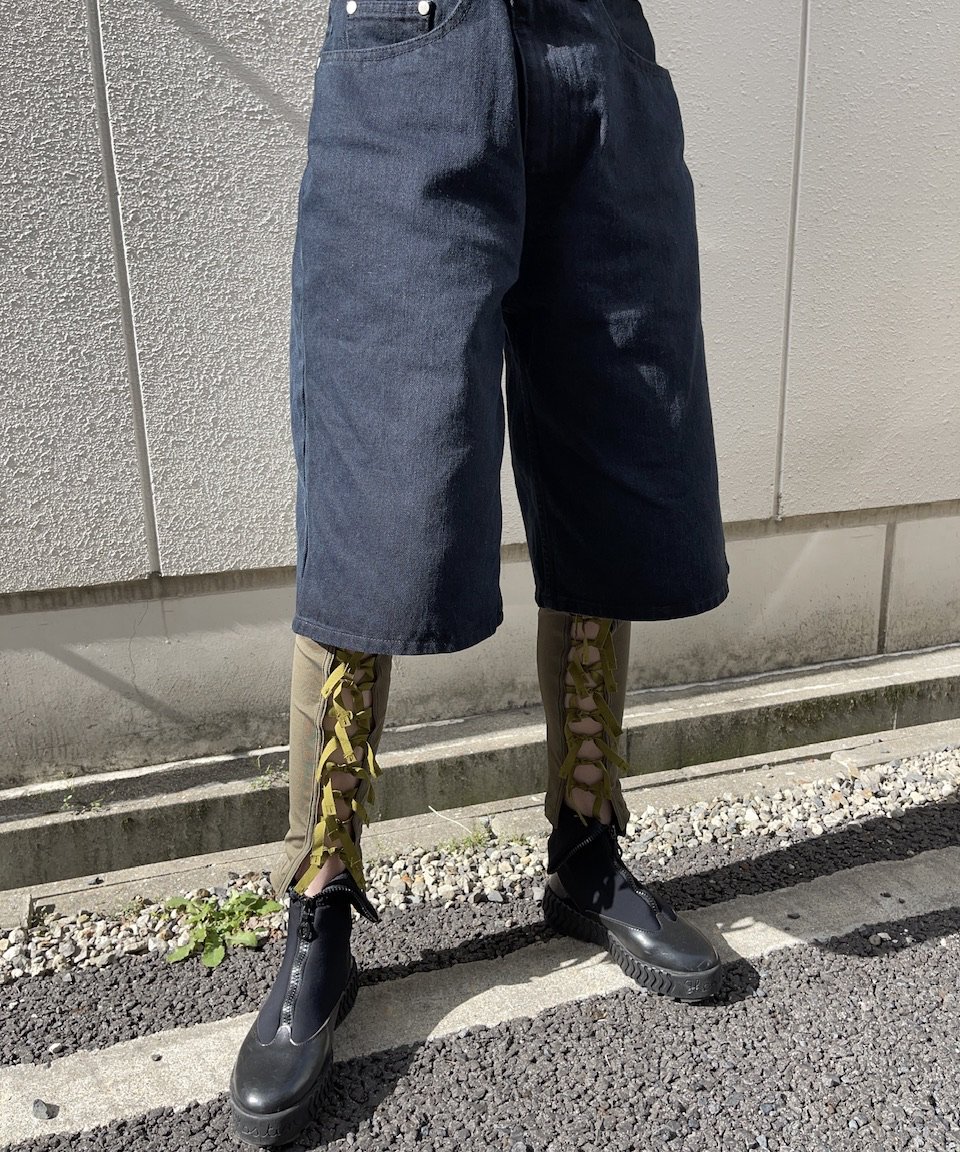 FUMIE=TANAKA / ribbon up leggings | JURK FUMIE=TANAKA / ribbon up leggings | JURK