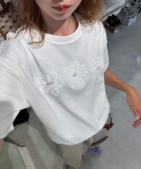 murral×jurk sheer palette top CATEGORY tops | JURK