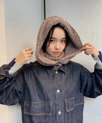 VIVIANO / H05 Heart Pattern Fur Aviator