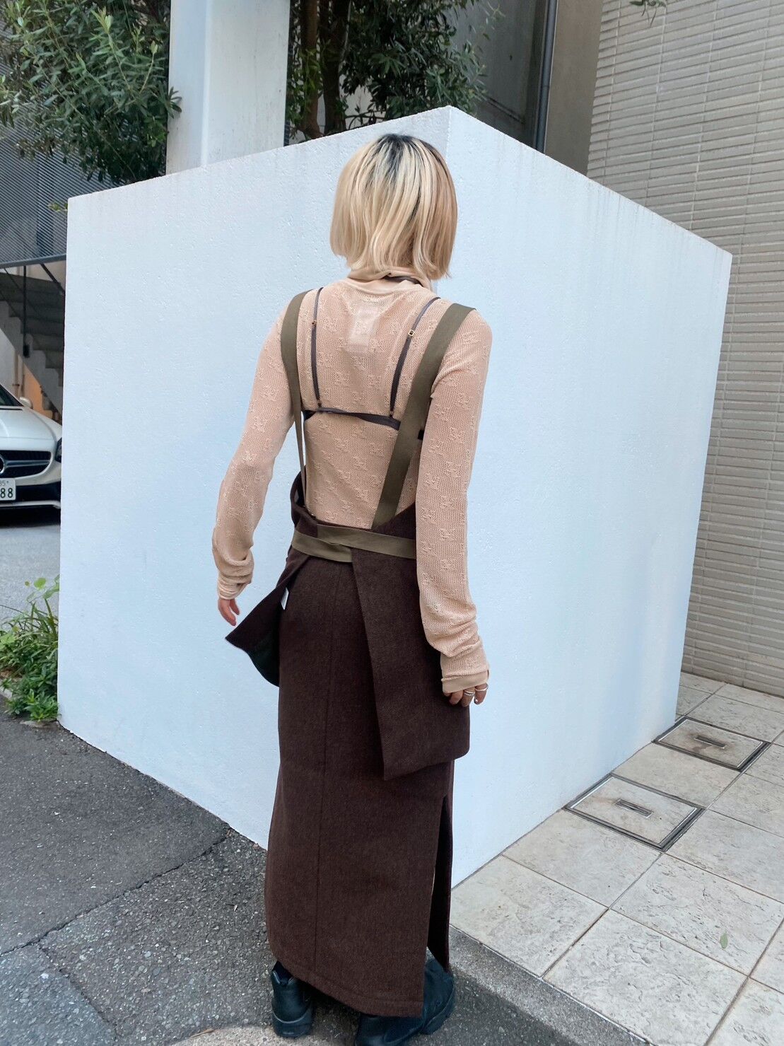 FUMIE TANAKA エプロン　ワンピース FUMIE TANAKA エプロン ワンピース FUMIE=TANAKA / style apron