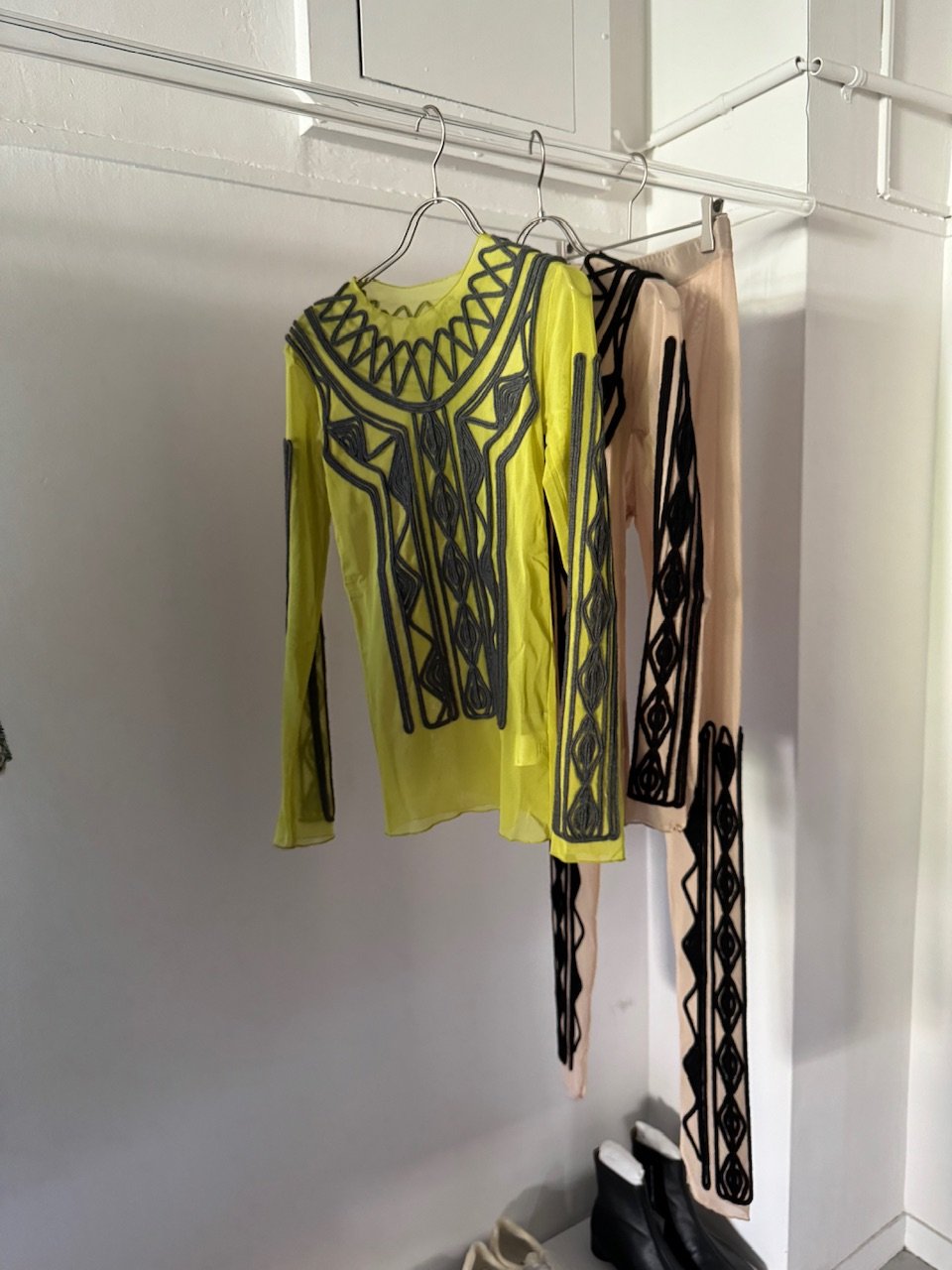 FUMIE=TANAKA / mesh giza leggings | JURK FUMIE=TANAKA / mesh giza leggings | JURK