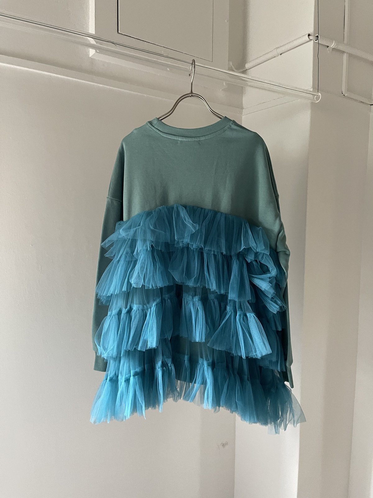 ♡美品♡ 2023AW VIVIANO チュールスウェット VIVIANO/ヴィヴィアーノ】チュールスウェットパンツ（スウェット