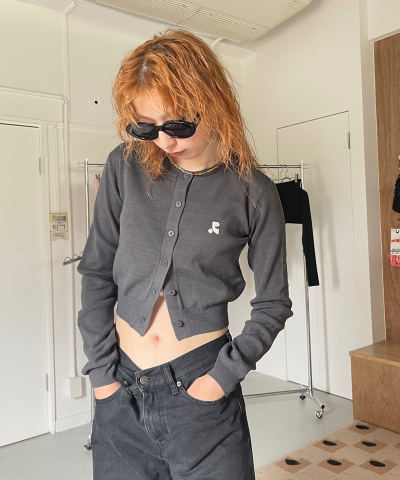 RR(Rest & Recreation) / Cropped knit cardigan | 