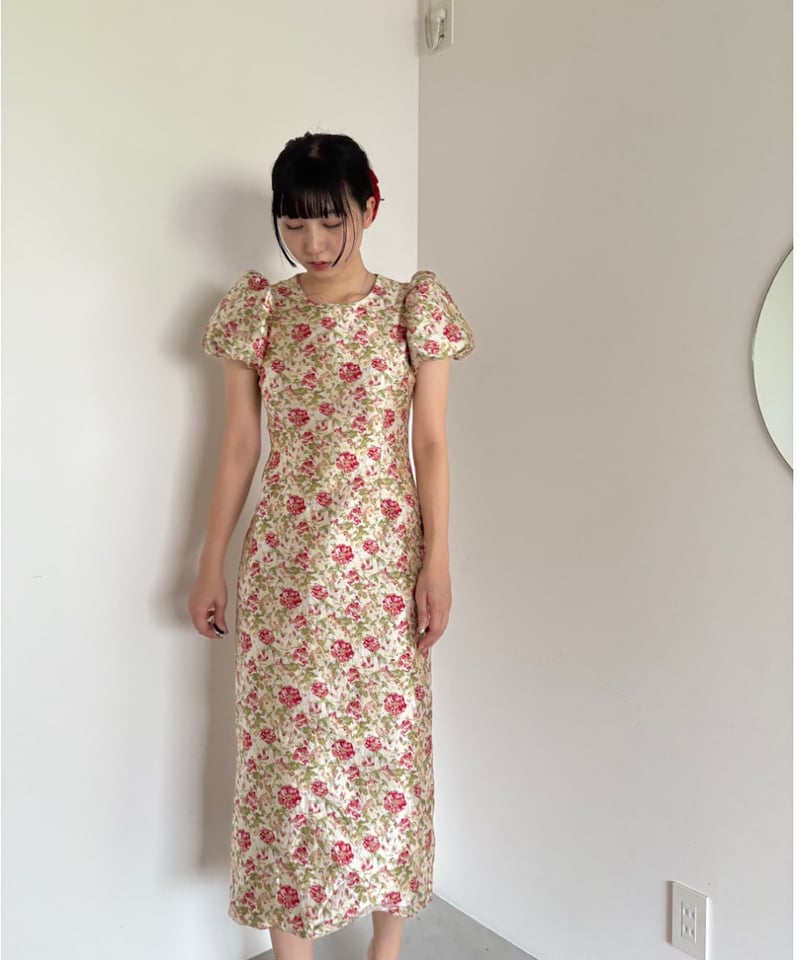 DREAM sister jane / Forest Echo Jacqard Midi Dr